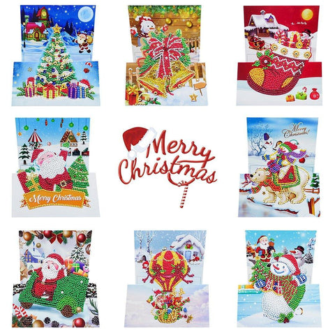 Allure - Gifts & Designs Diamond Painting Accessories 1 Christmas Card - Diamond Painting Kits (8)