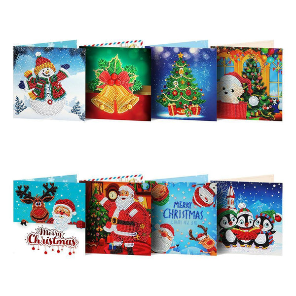 Allure - Gifts & Designs Diamond Painting Accessories 2 Christmas Card - Diamond Painting Kits (8)