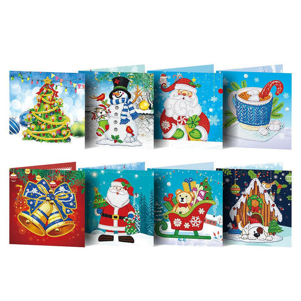 Allure - Gifts & Designs Diamond Painting Accessories AL209 Christmas Card - Diamond Painting Kits (8)