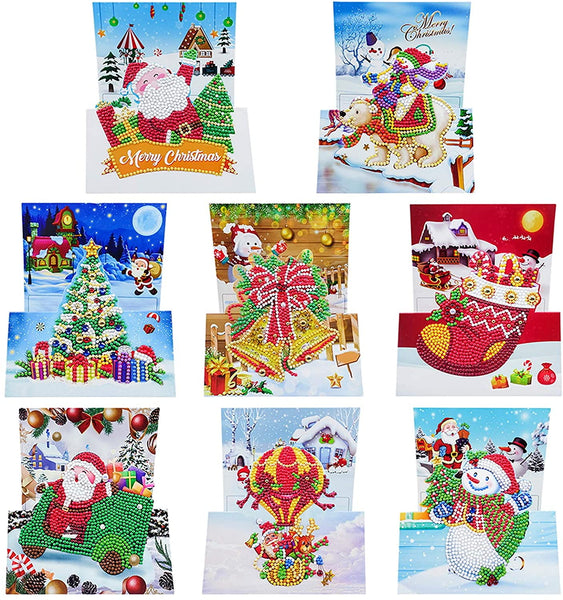 Allure - Gifts & Designs Diamond Painting Accessories Christmas Card - Diamond Painting Kits (8)