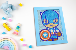 Allure - Gifts & Designs Diamond Paintings Captain America - Kids Diamond Painting