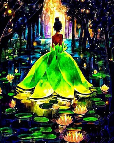 Allure - Gifts & Designs Diamond Paintings Princess and the Frog - 40cm x 50cm