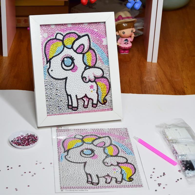Allure - Gifts & Designs Diamond Paintings Rainbow Pony - Kids Diamond Painting