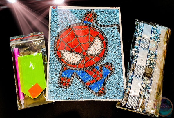 Allure - Gifts & Designs Diamond Paintings Spiderman - Kids Diamond Painting