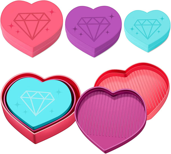 Allure - Gifts & Designs Heart Shaped Diamond Drill Trays