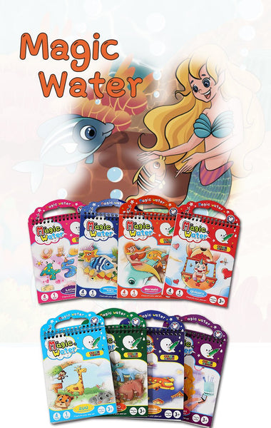 Allure - Gifts & Designs Kids Craft Zoo - Kids Magic Water Colour Books