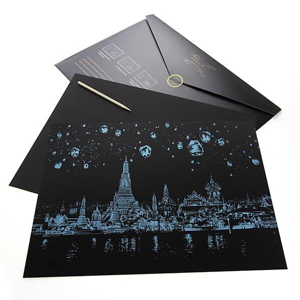 Allure - Gifts & Designs Scratch Paintings Chiang Mai Scratch Painting Kit
