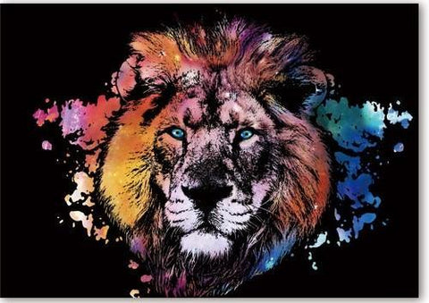 Allure - Gifts & Designs Scratch Paintings Watercolour Lion